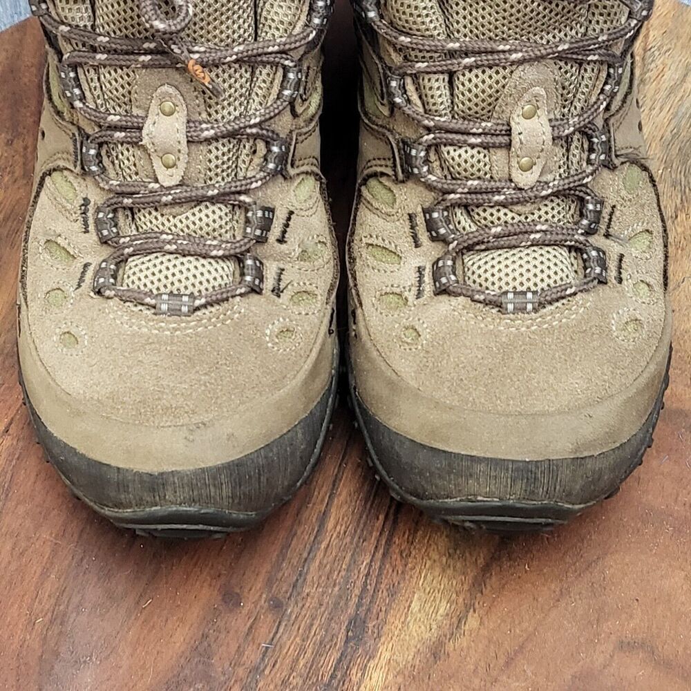 Merrell Chameleon Arc Mid Waterproof Canteen Trail Hiking Boots Taupe Womens 7.5 - Picture 7 of 9